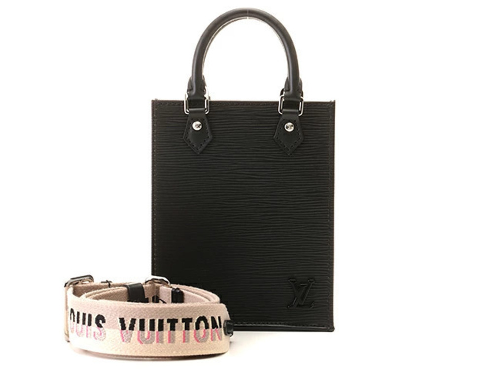 LOUIS VUITTON Sac Plat Epi Noir Black T